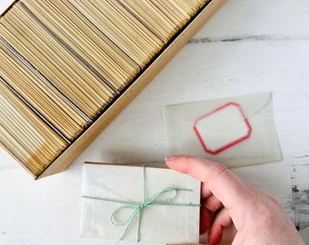 ヴィンテージの中古グラシン封筒20枚セット - サイズ3 - Etsy 日本