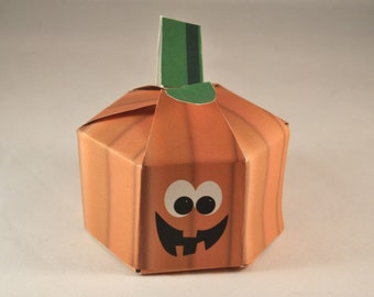 Pumpkin Favor Box