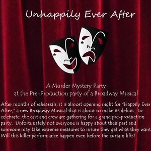 Murder Mystery Party Game Unhappily Ever After