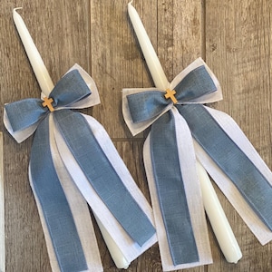 Organic look, Orthodox baptism candles