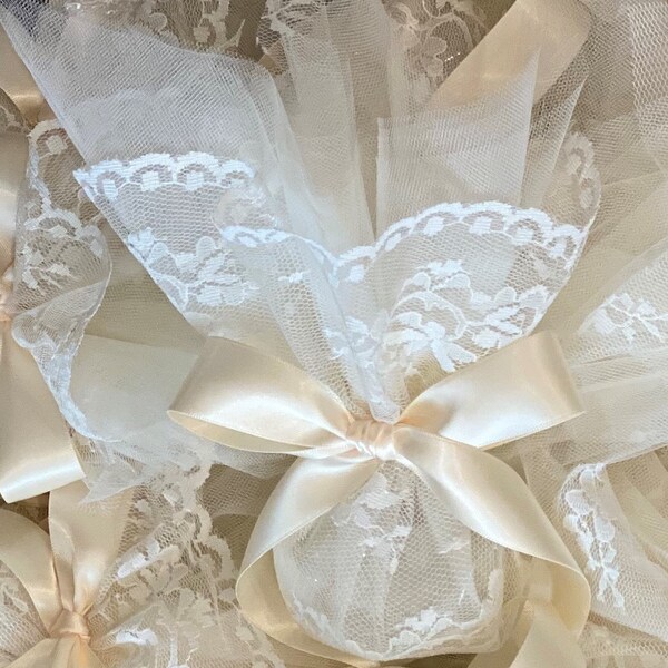 Lace Wedding Favors Etsy