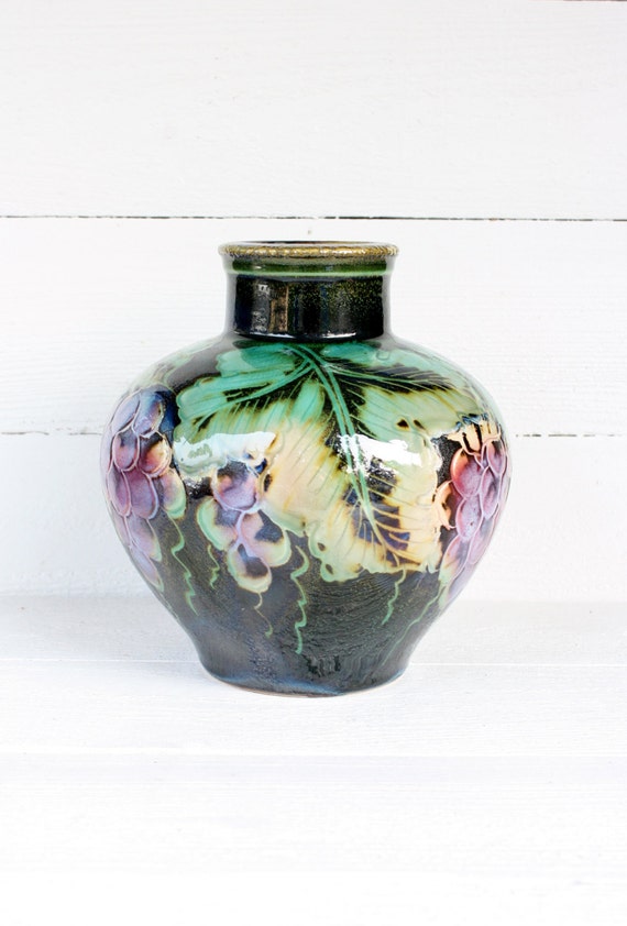 Vintage Vu Thang Pottery Vase - Etsy