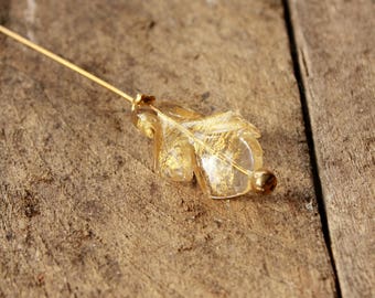 Vintage Leaf Stick Pin