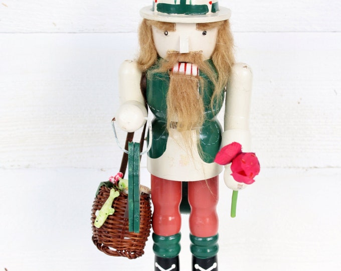Vintage Fishing Nutcracker Etsy
