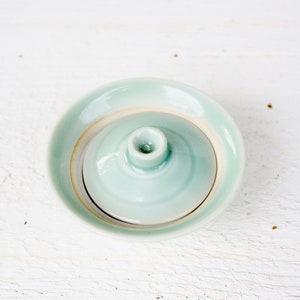 Vintage Lidded Ceramic Trinket Dish