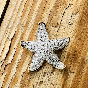 Swan Signature Swarovski Starfish Brooch