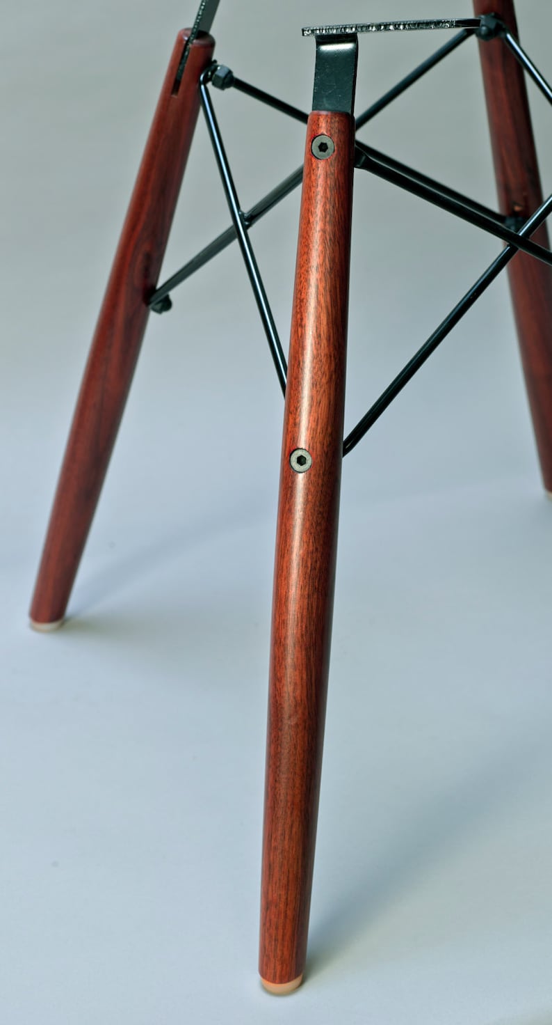Widemount Herman Miller Chair Walnut Leg Bases Etsy