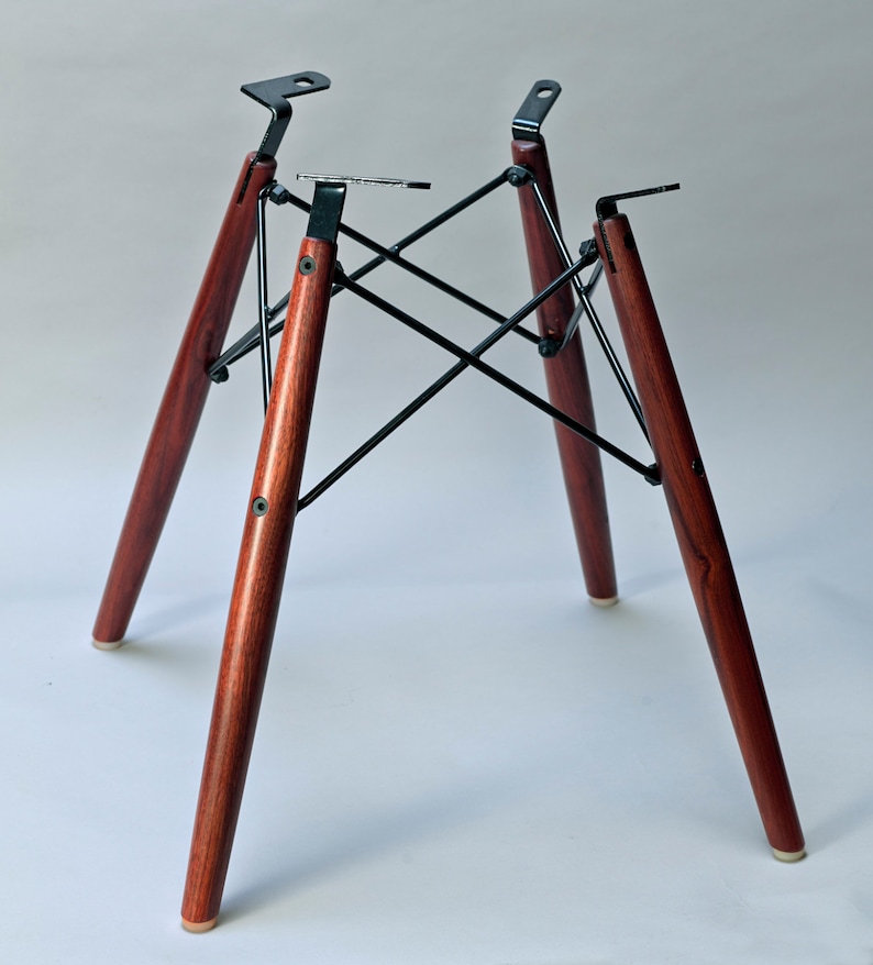 Widemount Herman Miller Chair Walnut Leg Bases Etsy