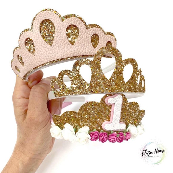 Pequeña Señorita Princesa Reina Tiara Corona SVG Archivo