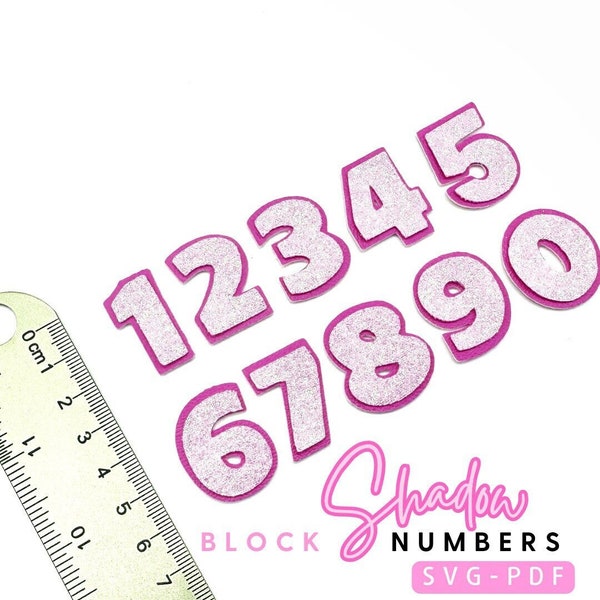 3d Numbers - Etsy