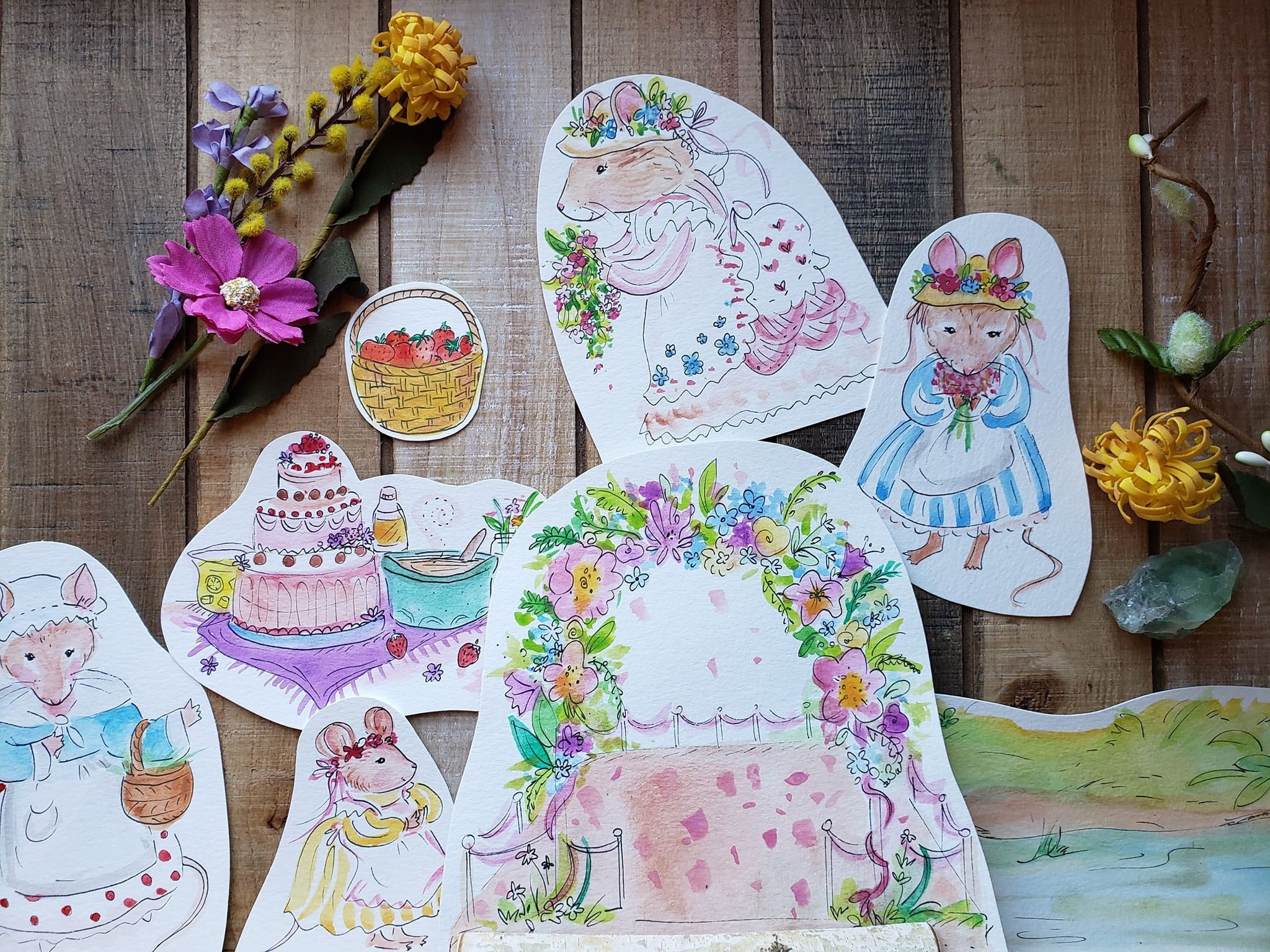 未発売の試作品Brambly Hedge イヤープレート ブランブリー