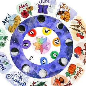 Secular Wheel of the Year PDF