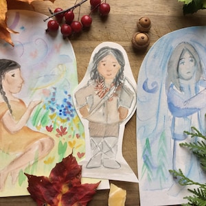 How the Seasons Came to Be Story and Puppet Set