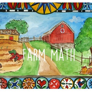 SALE!!!! Family Math: Farm Edition