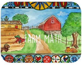 SALE!!!! Family Math: Farm Edition