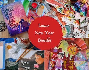 Lunar New Year Bundle- Festival, Nian Monster, Chinese & Vietnamese Traditions