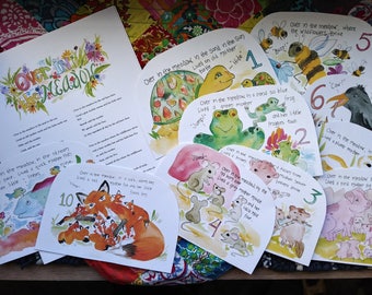 Canción ilustrada del círculo "Más allá del prado"