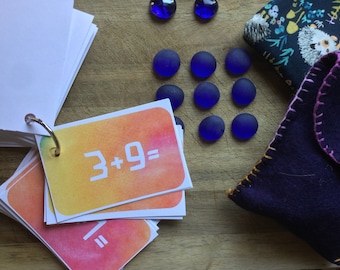 Addition Math Flash Cards