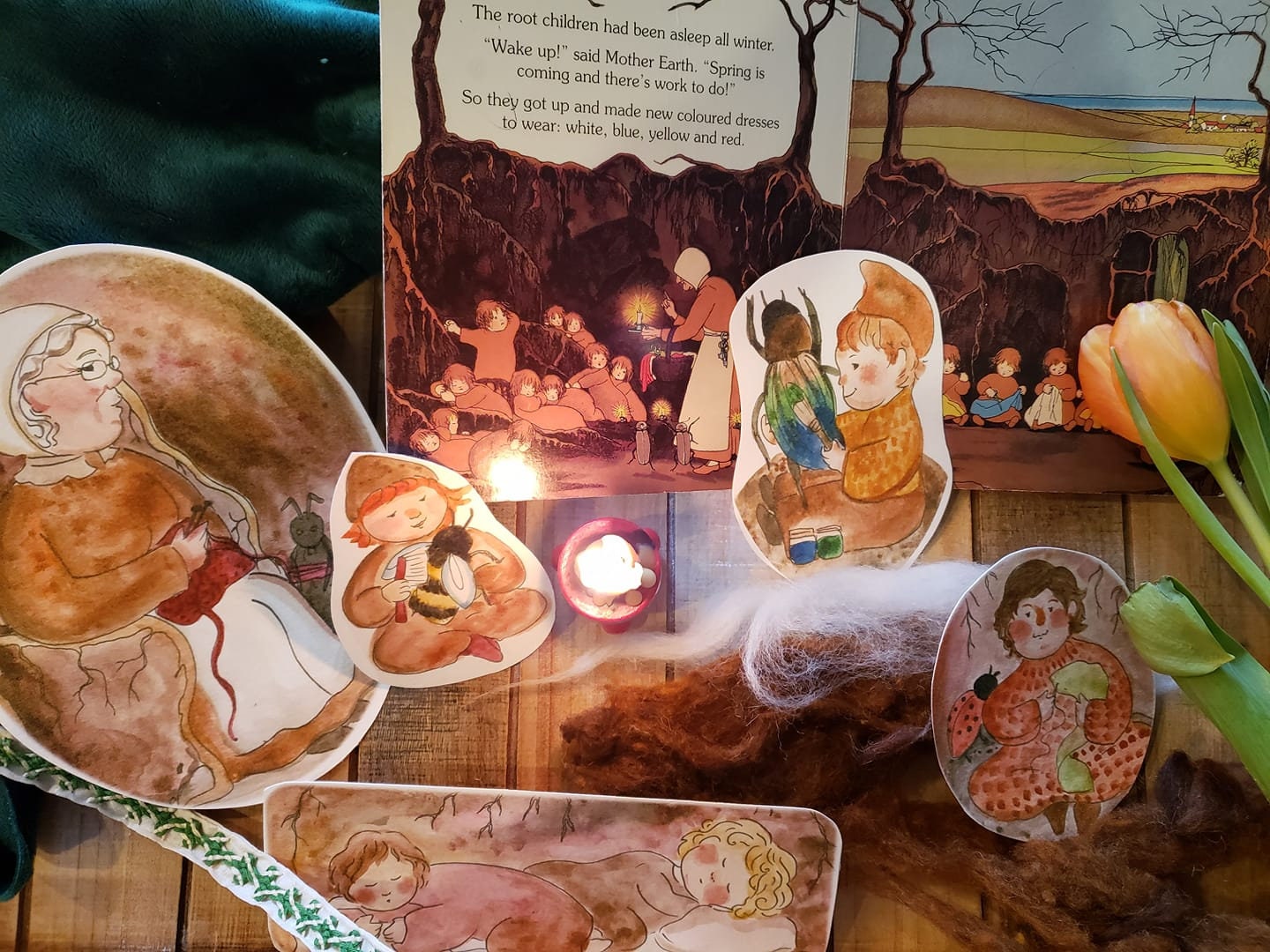 The Root Children Puppet Set