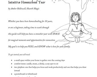 How to Plan a Magical and Intuitive Homeschool Year