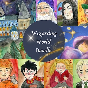 Wizarding World Bundle- Magic, Copywork, Recipes, Crafts, Hogwarts