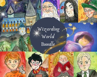 SALE! Wizarding World Bundle- Magic, Copywork, Recipes, Crafts, Hogwarts