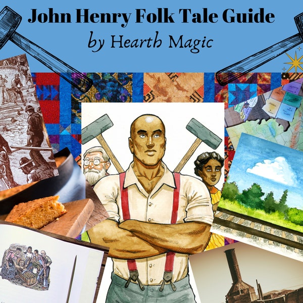 John Henry Folk Tale Guide- PREORDER- Ready March 30
