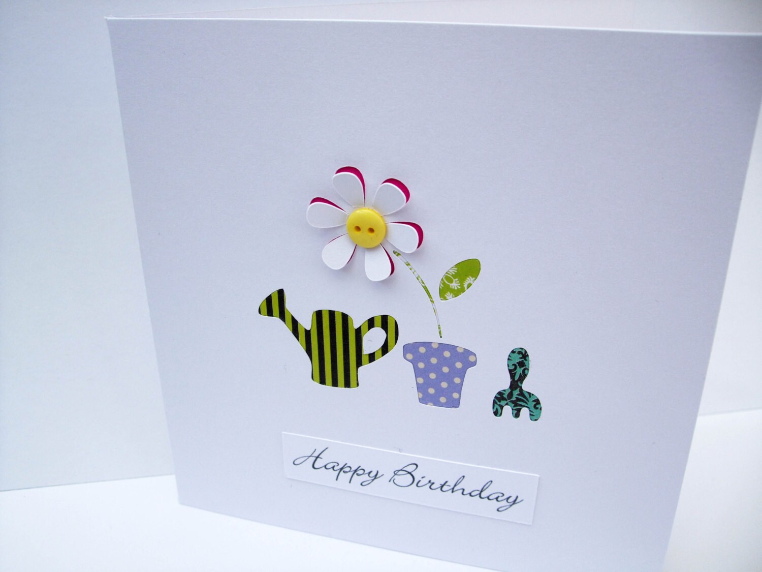 Personalised Handmade Birthday Card Gardening Gardener 50th 60th 65th 1557 