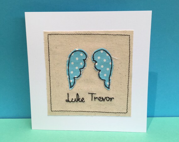 Fetes Occasions Speciales Maison Carenotes Com Sympathie Carte De Perte De Votre Bebe Garcon Bleu Ailes D Ange Fausse Couche Mort Ne