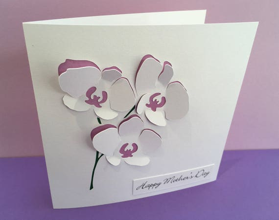 UK Greetings Biglietto per festa della mamma per figlia con busta, rosa e design 3D