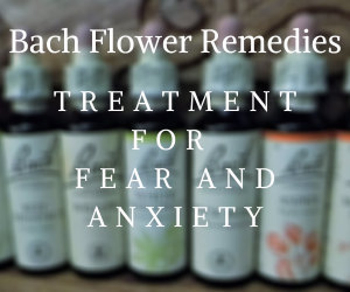 Bach Flower Remedies for Fear and Anxiety Bach Original - Etsy