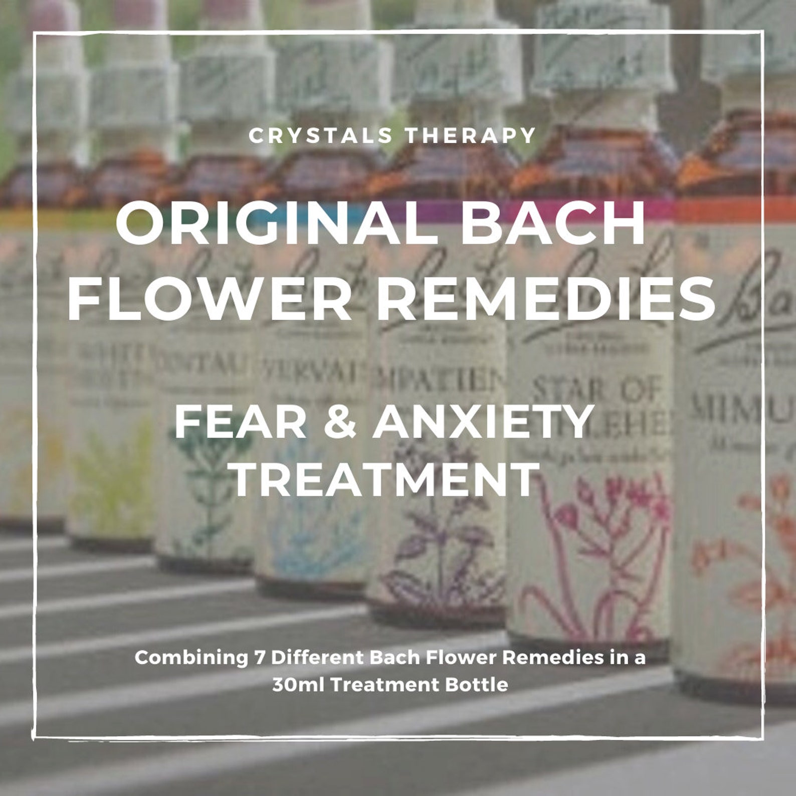 Bach Flower Remedies for Fear and Anxiety Bach Original - Etsy