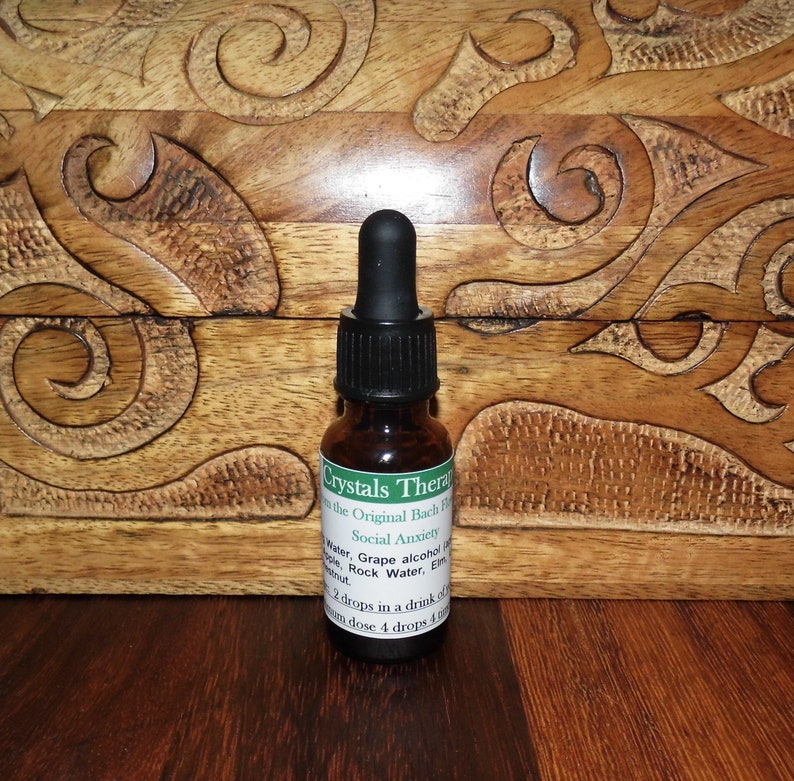 Bach Flower Remedies for Social Anxiety Bach Original Flower Etsy