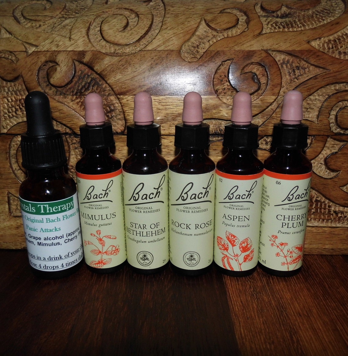 Bach Flower Remedies for Panic Attacks Bach Original Flower Etsy