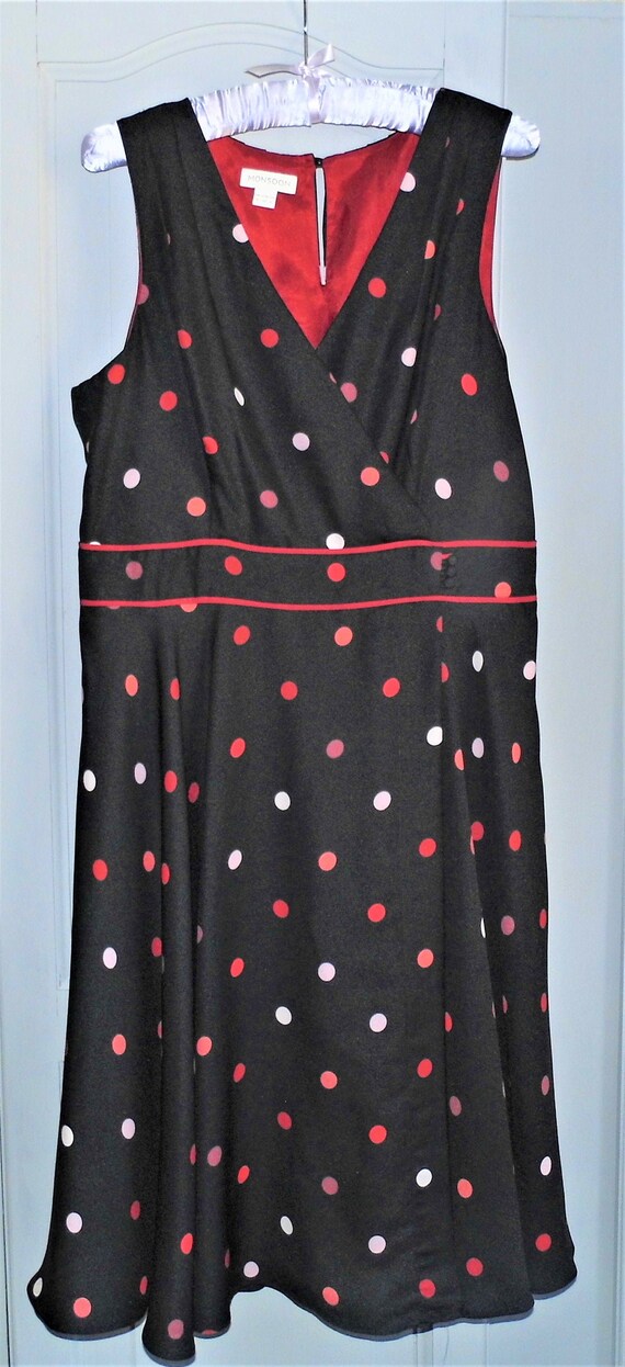Monsoon Dress Vintage Monsoon Black 