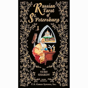 Tarot Ruso de San Petersburgo de Yury Shakov Baraja de 78 Cartas