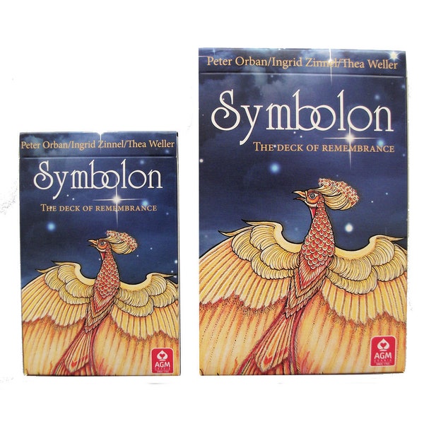 Jeu de 78 cartes Symbolon Oracle Tarot Telling Fortune Telling - Standard ou Pocket