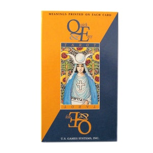 Schnelle und einfache Tarotkarten Universal Waite Deck Hanson-Roberts auf Englisch