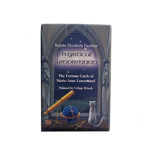 Místico Lenormand Sibila de Paris Fortune Telling 36 Cartas Tarot Oracle