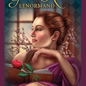 Gilded Reverie Lenormand Fortune Telling Deck 47 Cartas Hard Box Edição Expandida