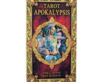 Tarocchi Apokalypsis 78 Carte Cartomanzia Mazzo con istruzioni multilingue