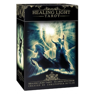 Healing Light Tarot Hard Box Set 78 Kartendeck mit Anleitungsbuch