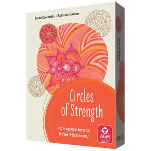 Circles of Stärke 40 Orakel Karten Hard Box Set & 84 seitiges Color Guide Book