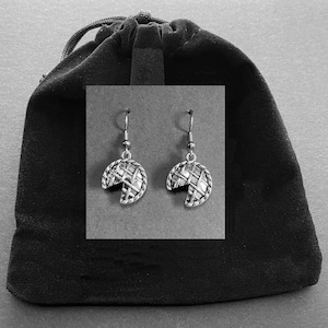 Cherry pie earrings: Supernatural cosplay prop jewelry, Dean Winchester jewellery