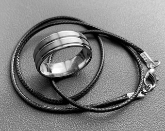Dean Winchester ring, Supernatural cosplay prop replica jewellery, SPN comfort character wedding band jewelry