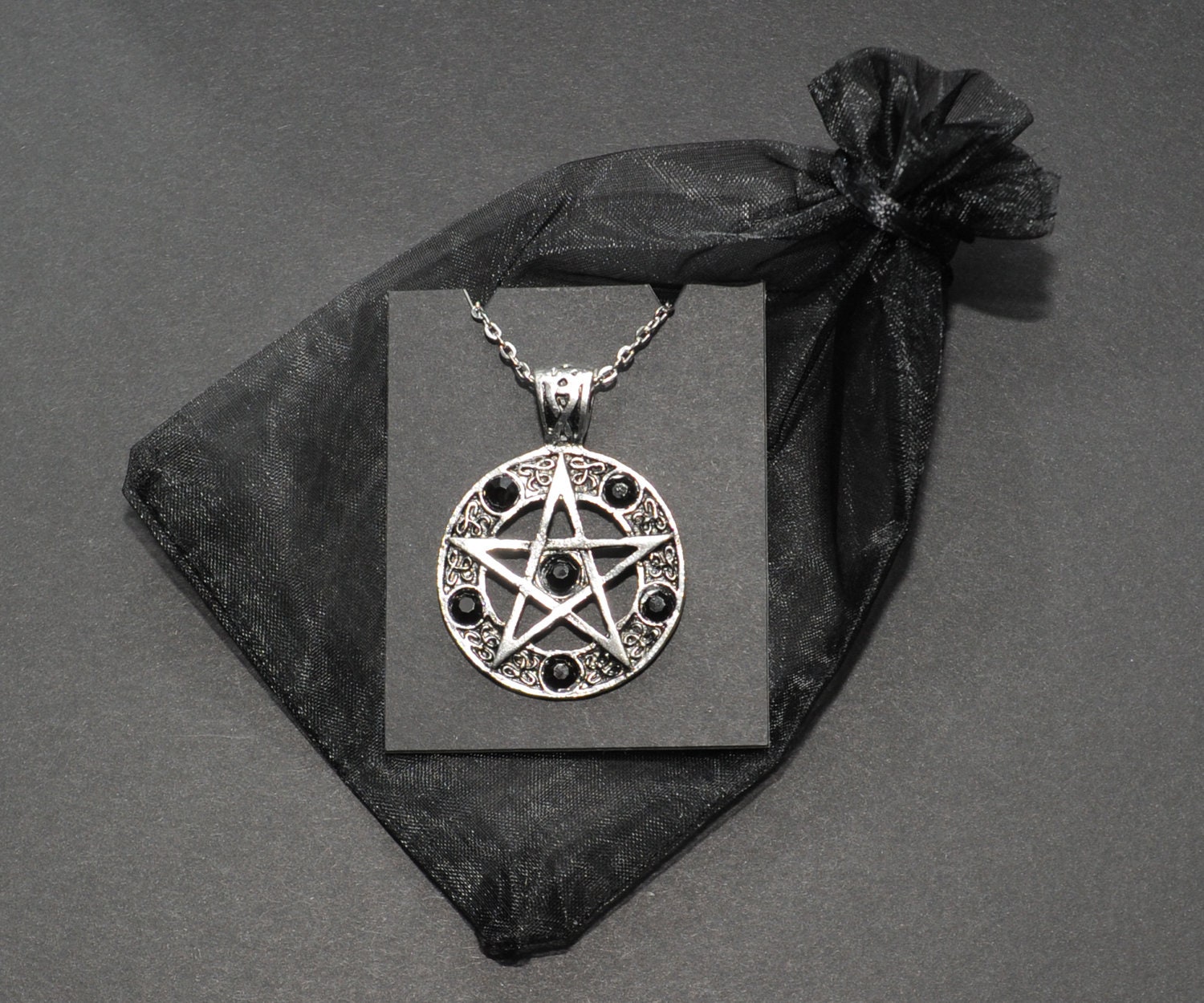 Amulet Necklace Supernatural Inspired Necklace,Pentagram Pendant