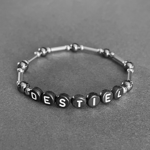 Supernatural Destiel bracelet: Dean and Castiel jewellery, comfort character jewelry