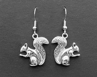 Supernatural squirrel cosplay earrings | Dean Winchester jewelry | SPN fandon comfort character jewellery