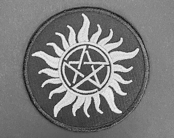 Supernatural tattoo patch: anti demon possession sigil