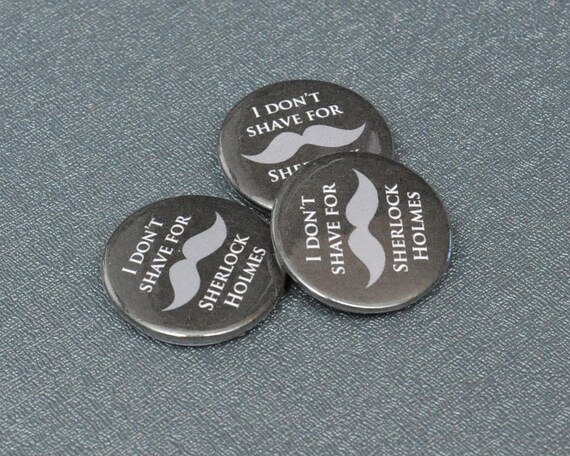 SHERLOCK HOLMES 8 NEW 1 inch pins buttons badge detective 221b baker st watson SHERLOCK HOLMES 8 NEW 1 inch pins buttons badge detective 221b baker st watson